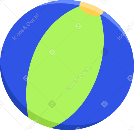 beach ball Illustration in PNG, SVG