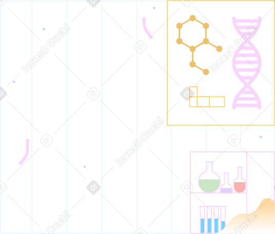 background laboratory Illustration in PNG, SVG