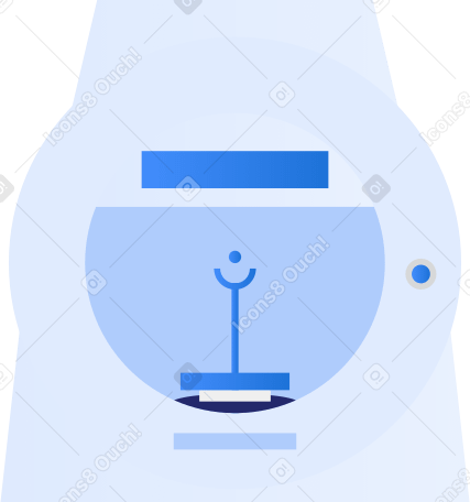 computer perimetry Illustration in PNG, SVG