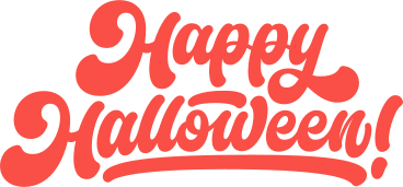 Beschriftung fröhliches halloween! PNG, SVG