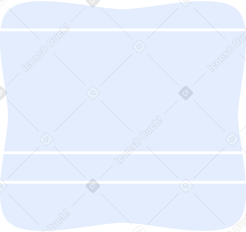 cushion Illustration in PNG, SVG