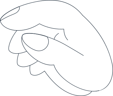 Right hand в PNG, SVG