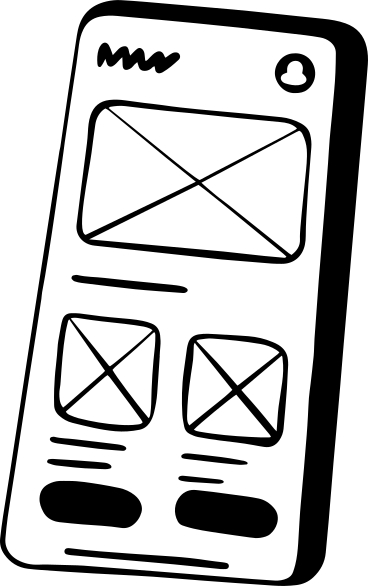 Mobiltelefon mit app-design-vorlage PNG, SVG