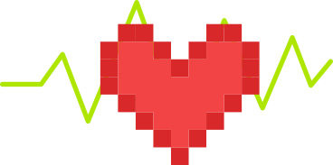 Сердцебиение в PNG, SVG