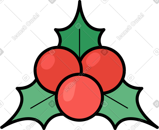 holly PNG, SVG