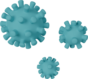 Blue coronavirus PNG, SVG