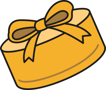 Caja de regalo de navidad PNG, SVG