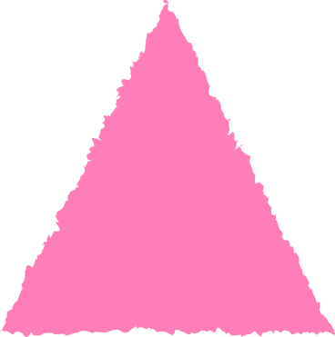 Triangle pink PNG, SVG