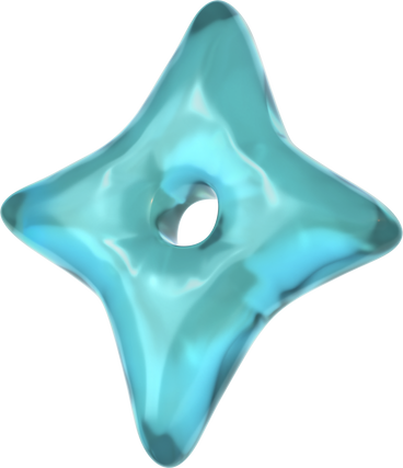 Étincelle gonflée bleue PNG, SVG