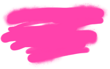 Macchia di graffiti rosa PNG, SVG