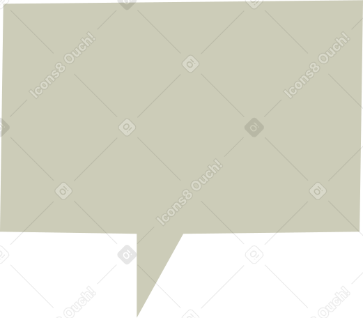 bocadillo rectangular PNG, SVG