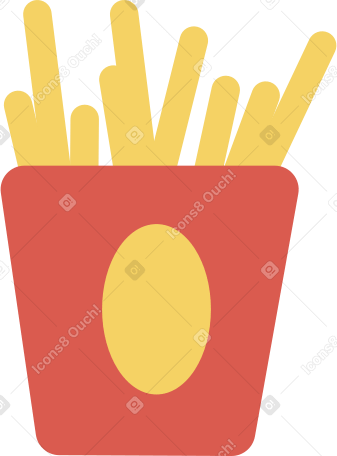 batatas fritas PNG, SVG