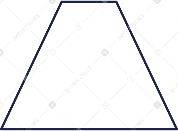 Trapezoide PNG, SVG