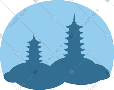 宝塔背景 PNG, SVG