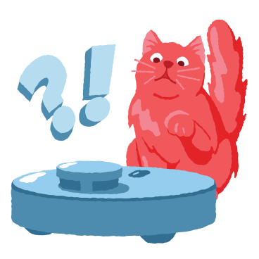 Cat vs吸尘器 PNG, SVG