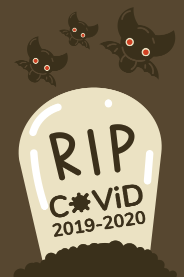 RIP COVID-19 PNG, SVG