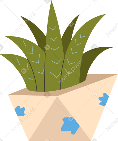 flowers in vase Illustration in PNG, SVG