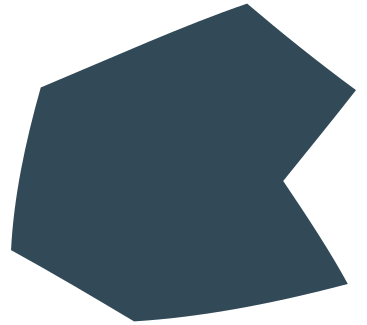 Polygon dark blue PNG, SVG