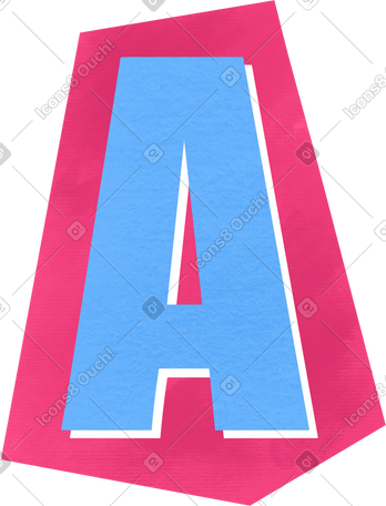 collage capital letter a PNG, SVG