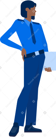 警察の女性 のpngとsvgでのイラスト