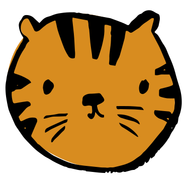 Голова тигра в PNG, SVG