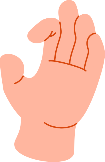 thumb and forefinger holding something PNG, SVG