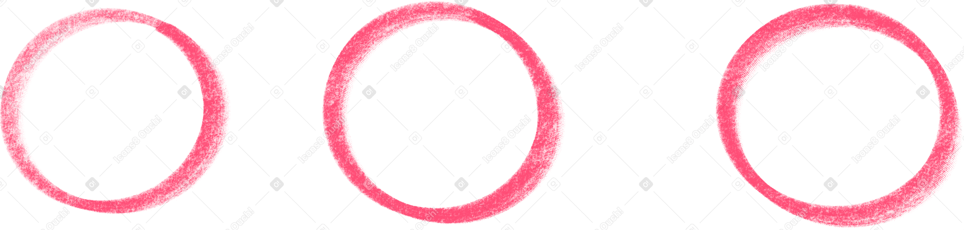 pink three dots PNG, SVG
