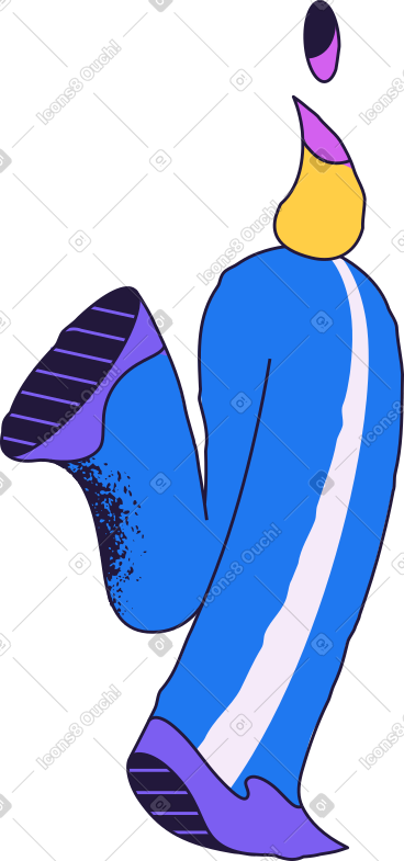 Running person PNG, SVG