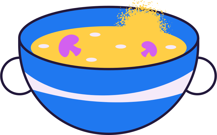 soup Illustration in PNG, SVG