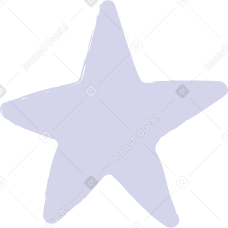 Estrella gris PNG, SVG