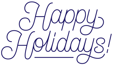 lettering happy holidays! PNG, SVG