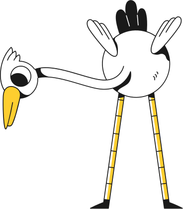 stork PNG, SVG