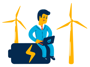 Wind power PNG, SVG