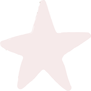 Light pink star PNG, SVG