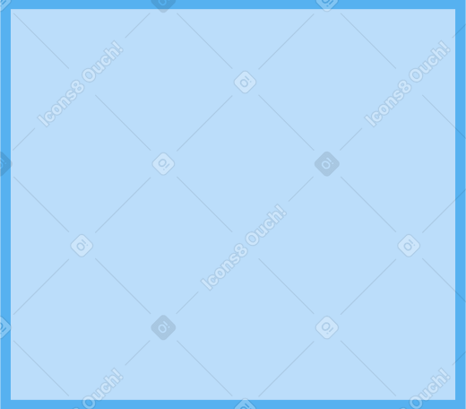 Bordo blu di occupazione PNG, SVG