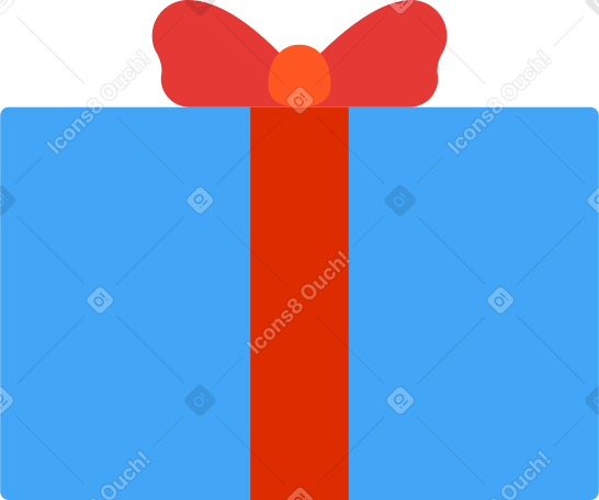рождественский подарок в PNG, SVG