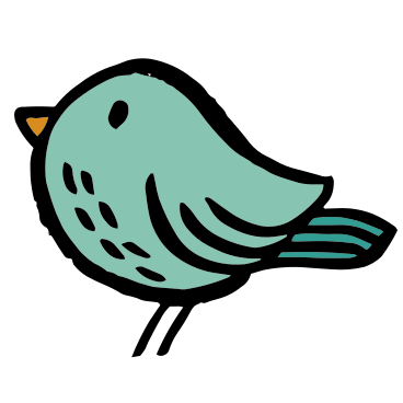 Green bird PNG, SVG