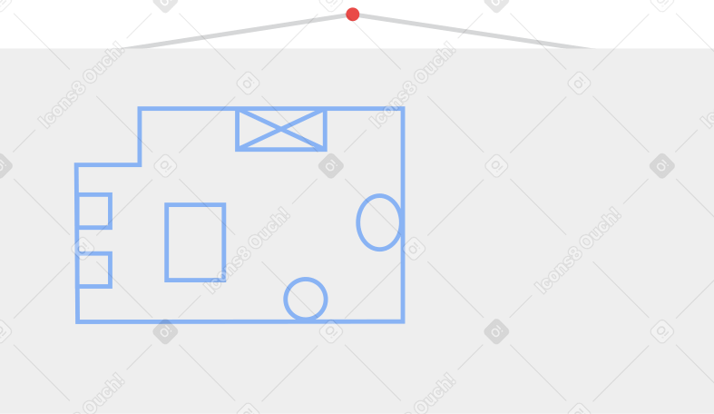 apartment drawing Illustration in PNG, SVG