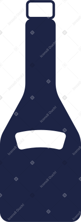 бутылка шампанского в PNG, SVG
