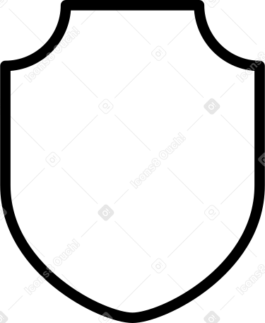 Escudo branco PNG, SVG