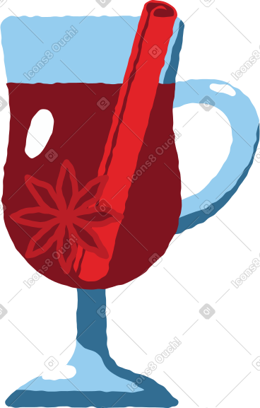 Mulled wine PNG, SVG