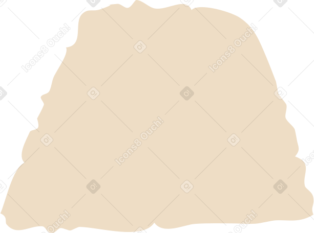 beige trapezoid Illustration in PNG, SVG