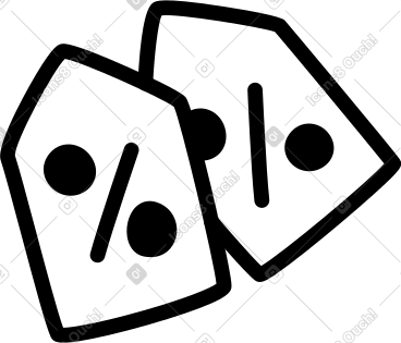 Two labels PNG, SVG