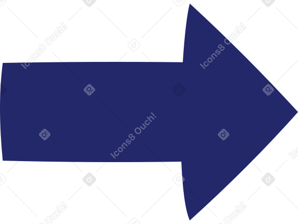 arrow dark blue PNG, SVG