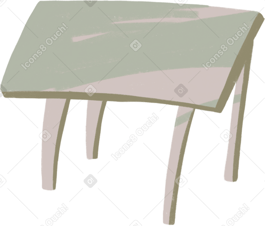 mesa verde PNG, SVG