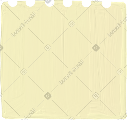 yellow notepad sheet PNG, SVG