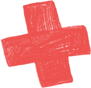 red medical cross PNG, SVG