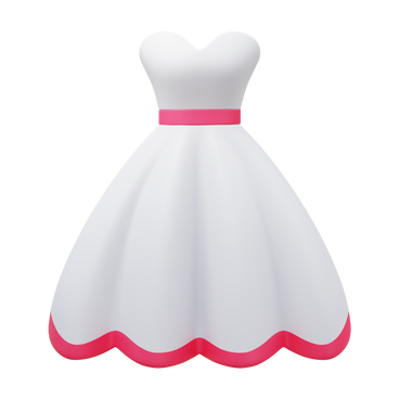 wedding dress PNG, SVG