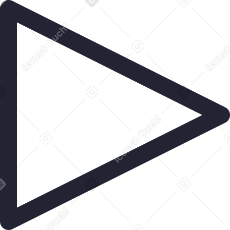 play button white Illustration in PNG, SVG