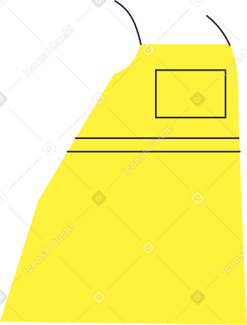 work apron PNG, SVG